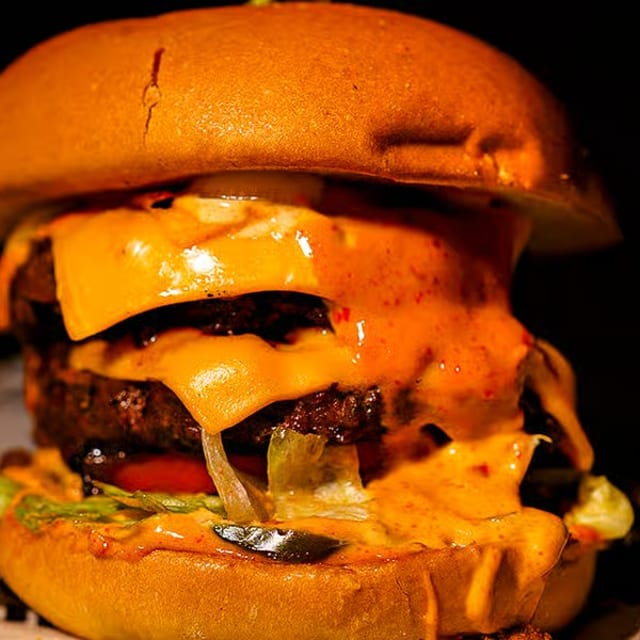 Volcano Burger.