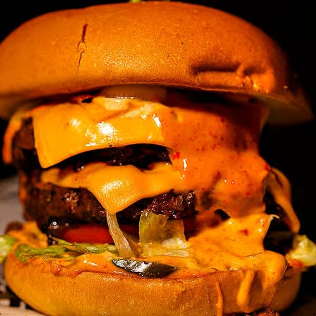 Volcano Burger.